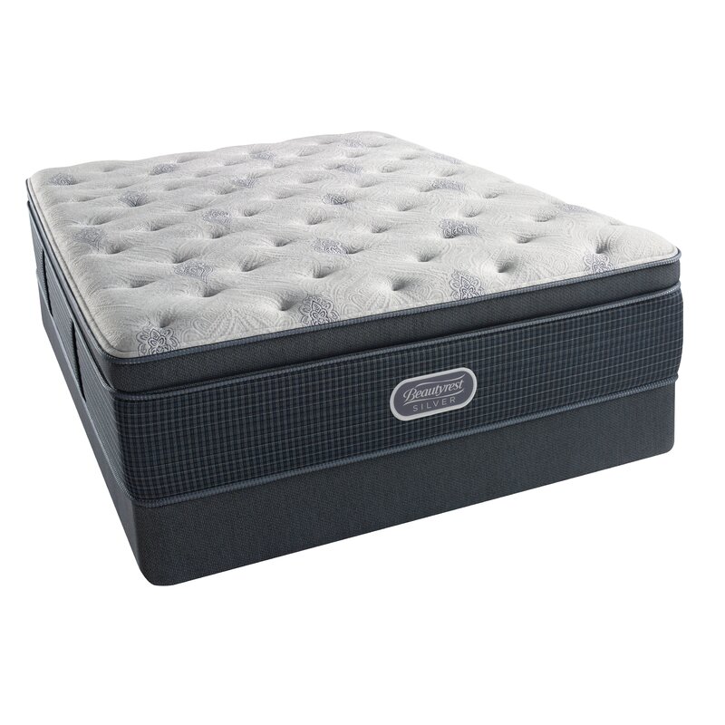 beautyrest silver edgewater plush pillow top